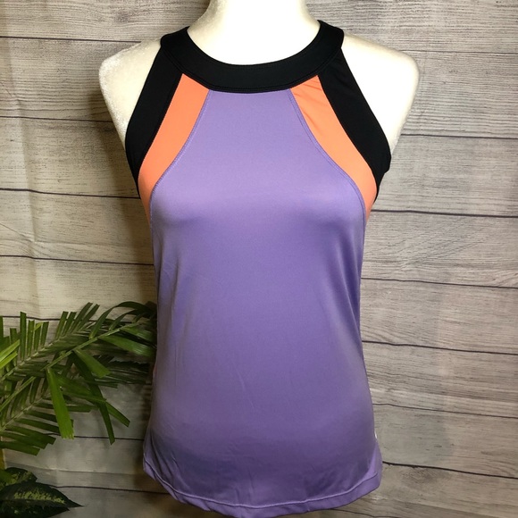 Reebok Tops - Reebok | Racerback Colorblock Tank Top